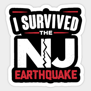 I Survived New Jersey Earthquake The NYC 2 Sticker